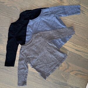 Old Navy Long-Sleeve Solid T-Shirt 3-Pack | 18-24M